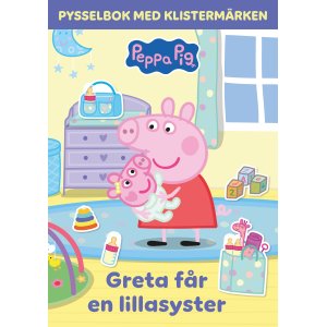 Greta får en lillesøster - hobbybok med klistremerker Greta får en lillesøster - hobbybok med klistremerker