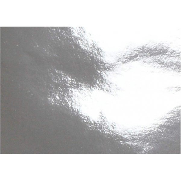 Metallpapper - silver - A4 - 100 ark Metallpapper - silver - A4 - 100 ark