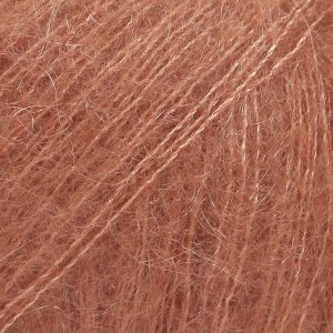 DROPS Kid-Silk Uni Colour garn 25g - Rost (33)