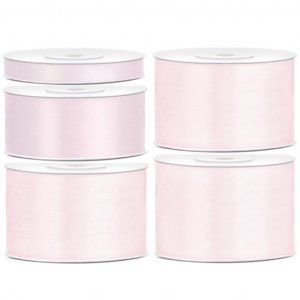 Satinband - 25 m - Babyrosa