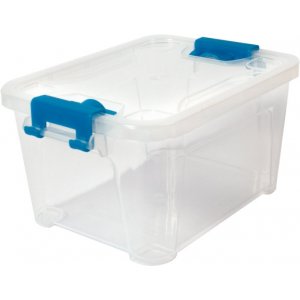 Plastbakke med lg 700ml 10x13x7 cm, 12 stk.