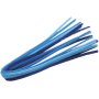 Piprensare bl� 6 mm, 50 cm, 10-pack