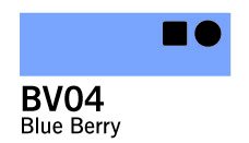 Copic Marker - BV04 - Blue Berry - Tuschpenne, Penne, Penne, kridt & tusch