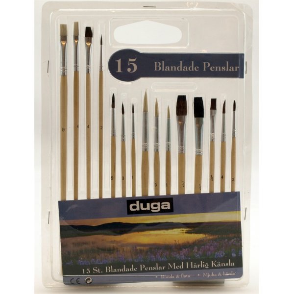 Penselkunstner 15 stk. - Van Gogh Penselkunstner 15 stk. - Van Gogh