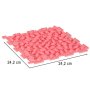 Sensorisk matta Montessori fotmassage 8 delar Pastell - Pusselmatta