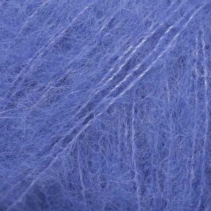 DROPS Brushed Alpaca Silk garn - 25g -  Koboltbl�
