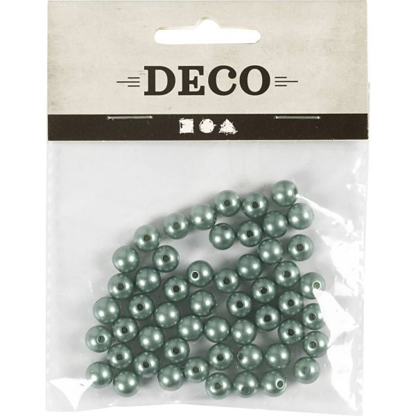 Vaxpärlor 8 mm Grön 50 st Vaxpärlor 8 mm Grön 50 st