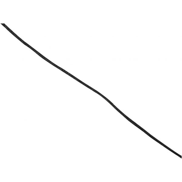 Bomullssnöre - svart - 100 m - Ø2 mm Bomullssnöre - svart - 100 m - Ø2 mm