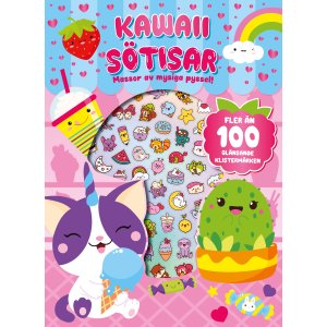 Kawaii søtnoser - hobbybok med klistremerker Kawaii søtnoser - hobbybok med klistremerker