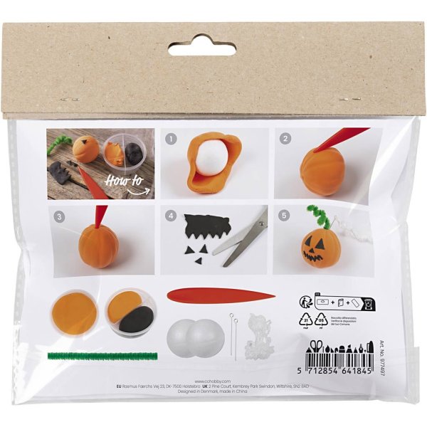 Mini DIY-sett Modellering av Halloween-figurer Mini DIY-sett Modellering av Halloween-figurer