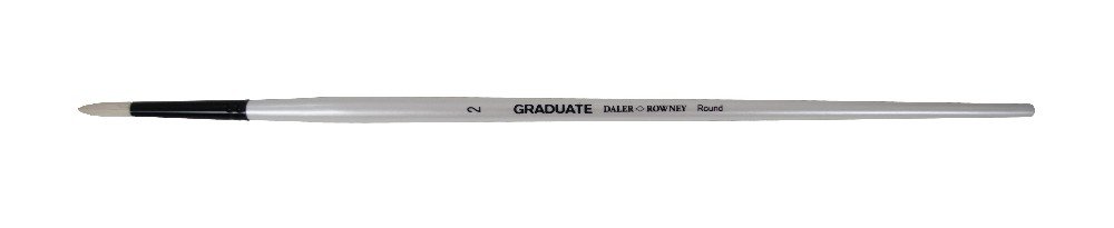 Akrylpensel Graduate Pensel Rund - 2 - Akrylpensler, Pensler