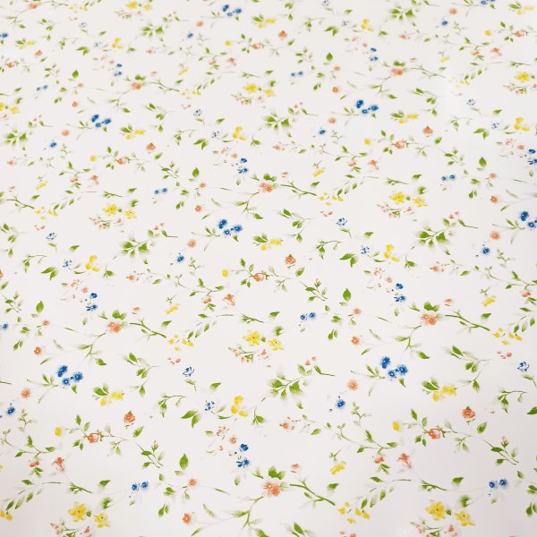 Vaxduk PVC Sm�blommning ljus 140 cm