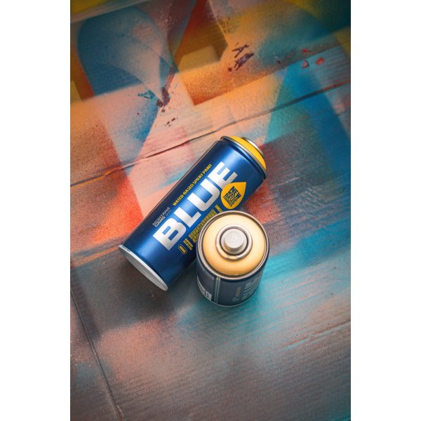 Montana BLUE sprayfärg 400 ml vattenbaserad Montana BLUE sprayfärg 400 ml vattenbaserad