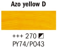 Van Gogh Akrylmaling 40 ml - Azo Gul Dyb - Akrylfarver, Kunstnerfarver