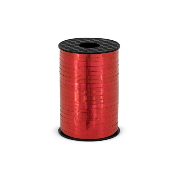 Pakkesnor/ballongsnor - Rød - 5 mm x 225 meter Pakkesnor/ballongsnor - Rød - 5 mm x 225 meter