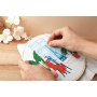 Broderikit Paris med ram 20 cm
