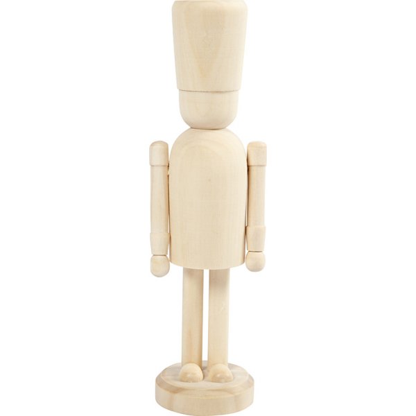 Figur med fot - trä Figur med fot - trä