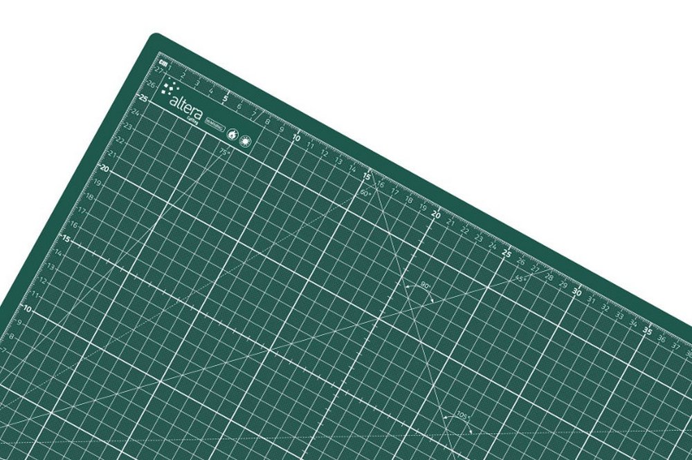 Altera PRO Line Skæremåtte 3 mm Grøn - 100x150 cm - Skæremåtter, Skæreværktøj, Håndværk