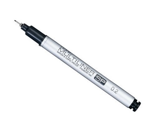 COPIC Multiliner SP - 0,2 mm - Fineliners, Penne, Penne, kridt & tusch