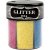 Glitter - blandede farver - 6 x 13 g
