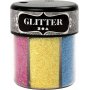 Glitter - mixade frger - 6 x 13 g