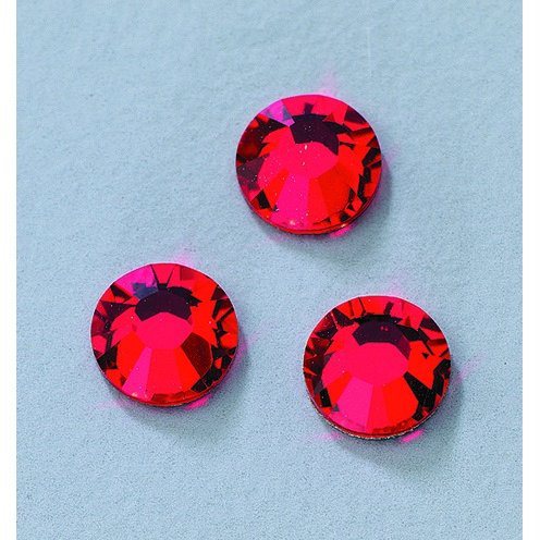 Swarovski Rhinsten Flade Sten  3-5 mm - Lys Siam