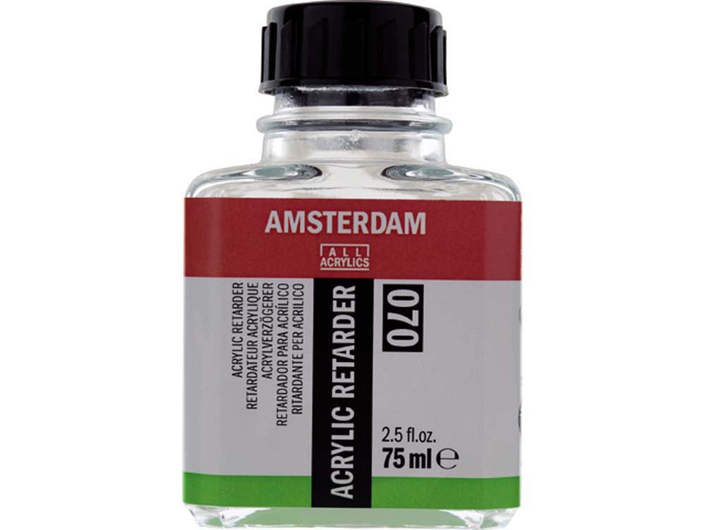 Amsterdam Akryl Tørretidsforsinkelse - 75 ml - Akvarelmedium, Malermedium, Fernis og kunstner medier til kunstmaling