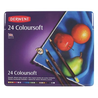 Derwent Colorsoft - 24 blyanter
