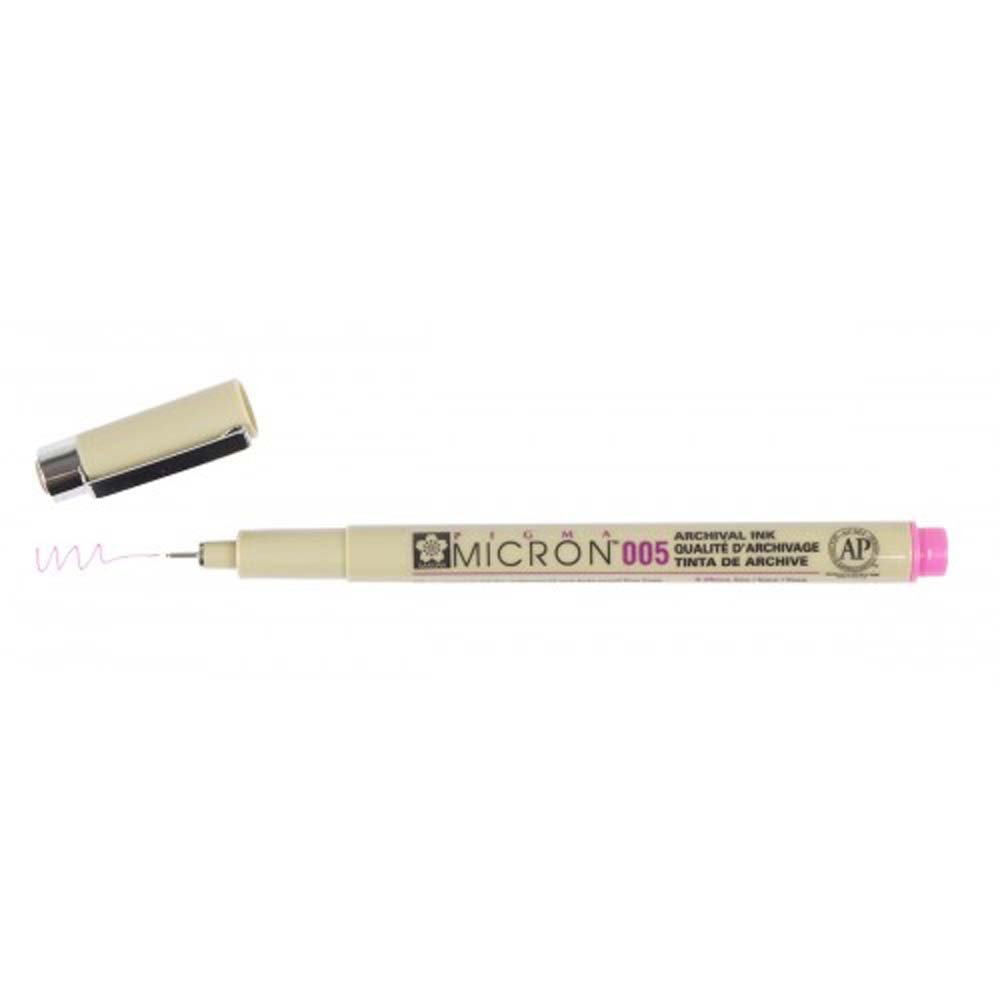 Pigma Micron 0,2 mm - Rose - Fineliners, Penne, Penne, kridt & tusch