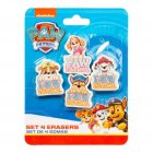 Paw Patrol - Suddgummi 4-pack Paw Patrol - Suddgummi 4-pack