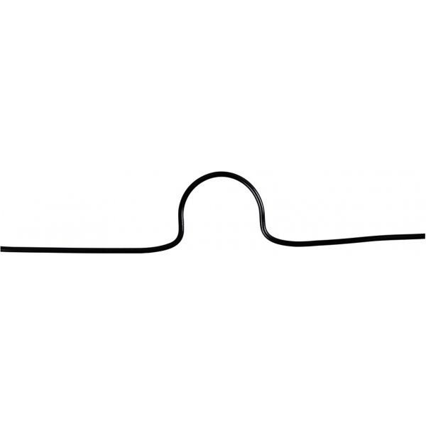 Aluminiumtråd - Ø1 mm - svart - 16 m Aluminiumtråd - Ø1 mm - svart - 16 m
