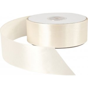 Satinbnd - creme - B38 mm - 50 m