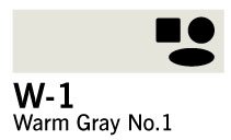 Copic Ciao - W-1 - Warm Gray No. 1 - Tuschpenne, Penne, Penne, kridt & tusch