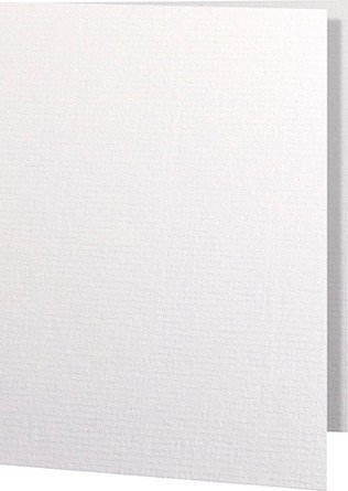 Papperix A6 Kort Dobbelt Stående - 5-pak - Hvid - 105x148 mm (A6), Kort, Kort & kuvert, Scrapbooking, Håndværk