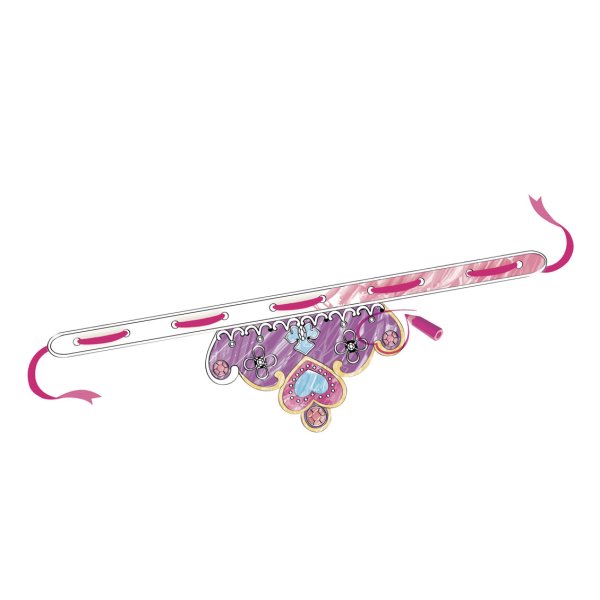 Pappersdiadem med band, 6-pack Pappersdiadem med band, 6-pack