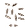 Halsbandsl�s magnet 10 mm f�rsilvrade - 10 st