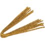 Piprensare 8 mm x 50 cm, guld, 10-pack