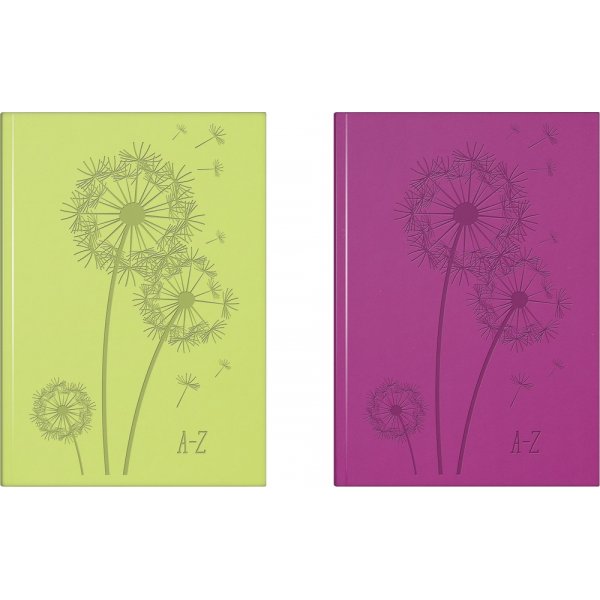 Adressebok - A5 - blomster
