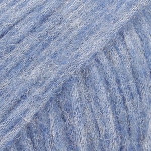 DROPS Air Uni Color garn - 50g - Blå DROPS Air Uni Color garn - 50g - Blå