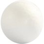Kulor av frigolit - vit - �3 cm - 10 st