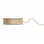 Satinband - Cold Gold - (Bredd: 3 mm) - 50 meter