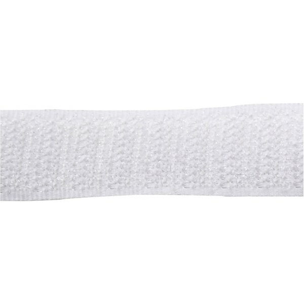 Kardborreband - vit - 5 m Kardborreband - vit - 5 m