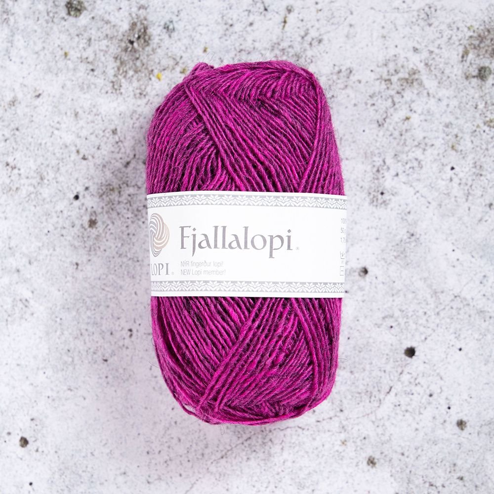 Bjergbrød 50g River Beauty - Järbo Fjallalopi, Uldgarn, Garn, Strikke, hækle, knytte og væve