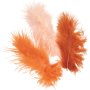 Fj�dermix 10 cm, brun, 15-pack