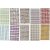 Rhinestone-klistremerker - blandede farger - 10 ark