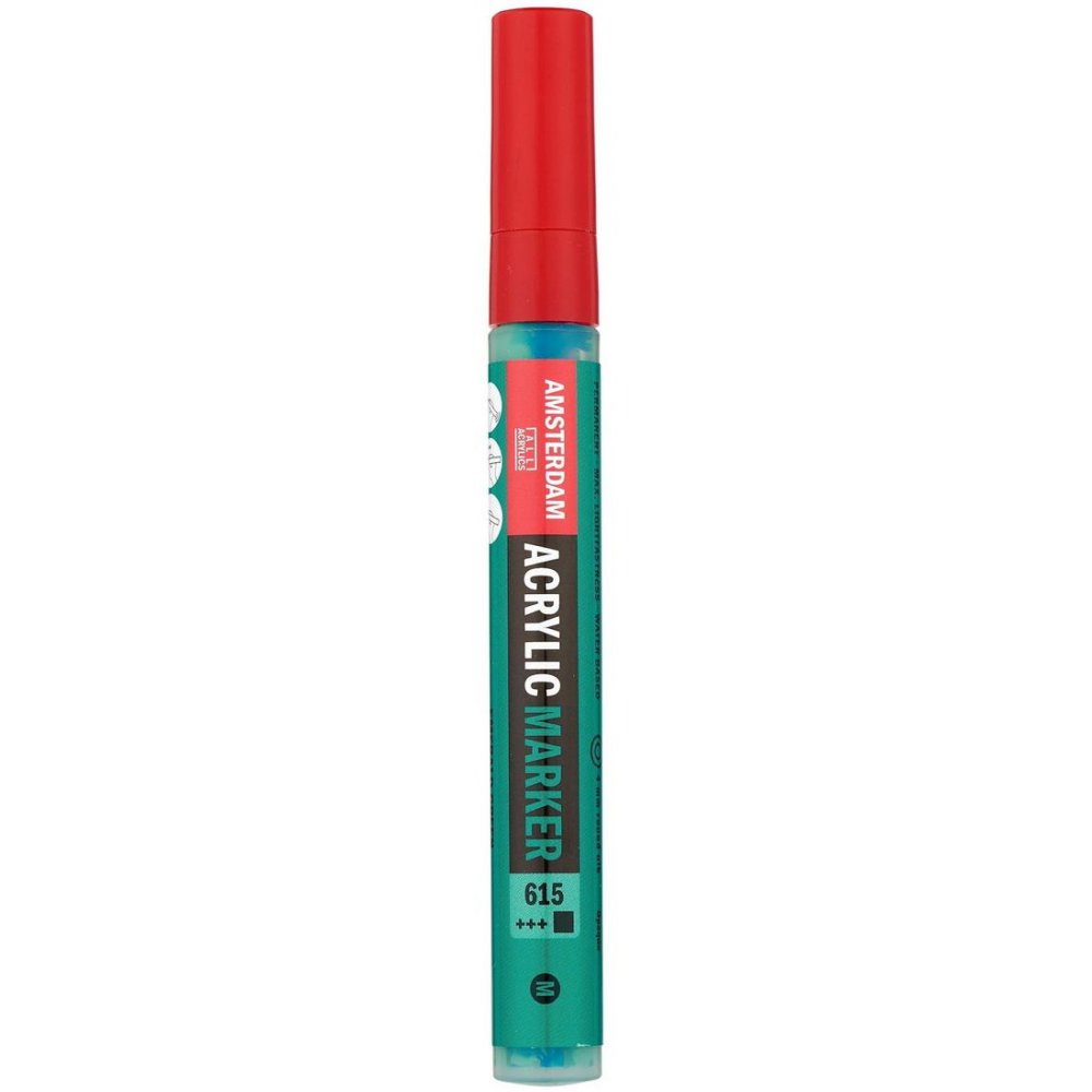 Amsterdam Markers 4 mm - Emerald Green - Amsterdam Markers, Amsterdam, Markers, Penne, Penne, kridt & tusch