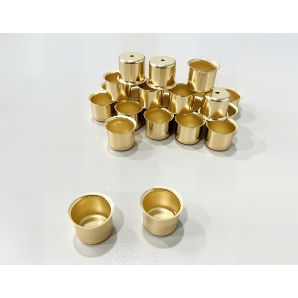 Ljushållare 21/22 mm guld - 25-pack Ljushållare 21/22 mm guld - 25-pack
