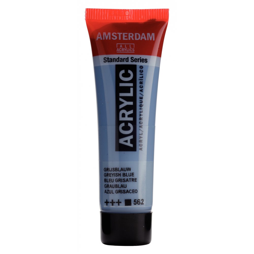 Akrylmaling Amsterdam 20 ml - Greyish Blue - Akrylfarver, Kunstnerfarver