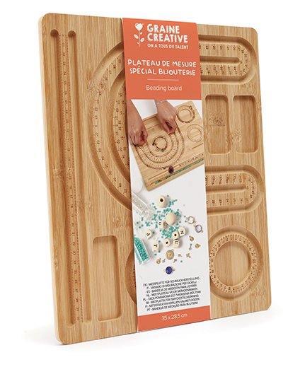 P�rlbr�da i bambu 35 x 28,5 cm