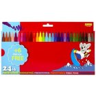 Fiberpennor - 24 pack